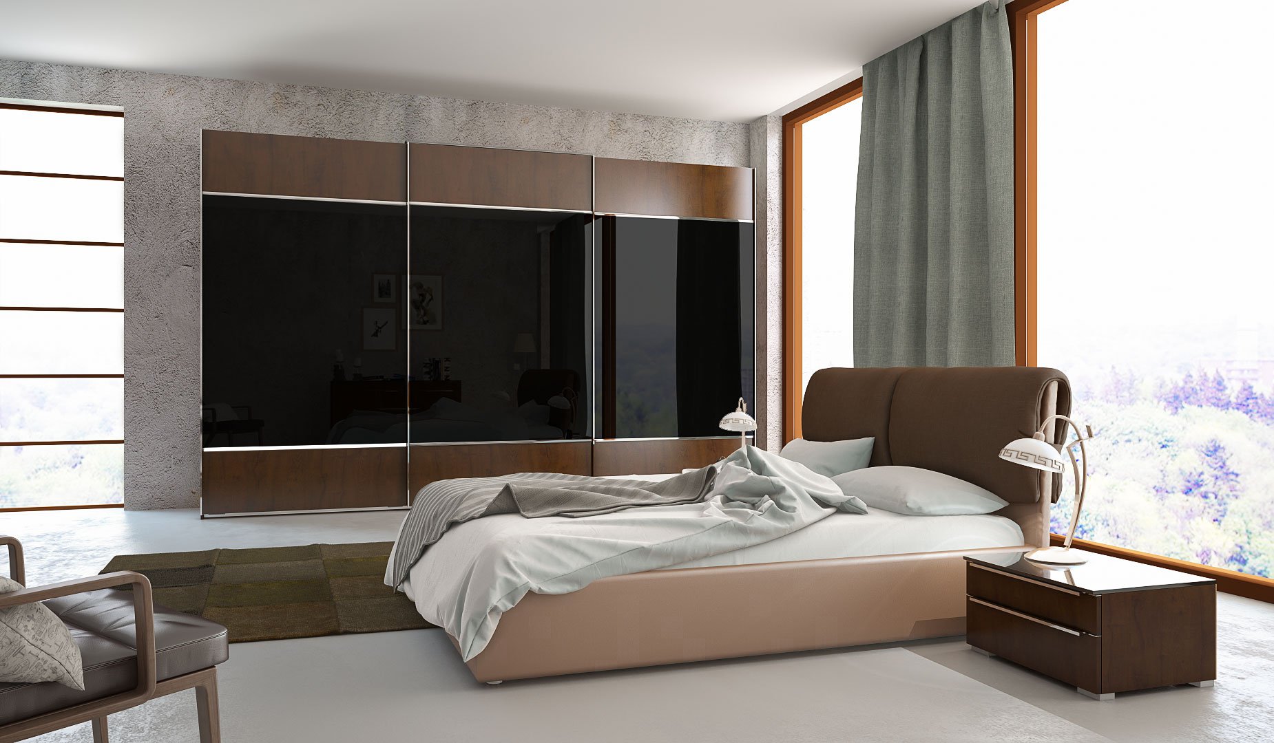 Мебель для Спальная BEDDALI33 - Rioka MEBEL